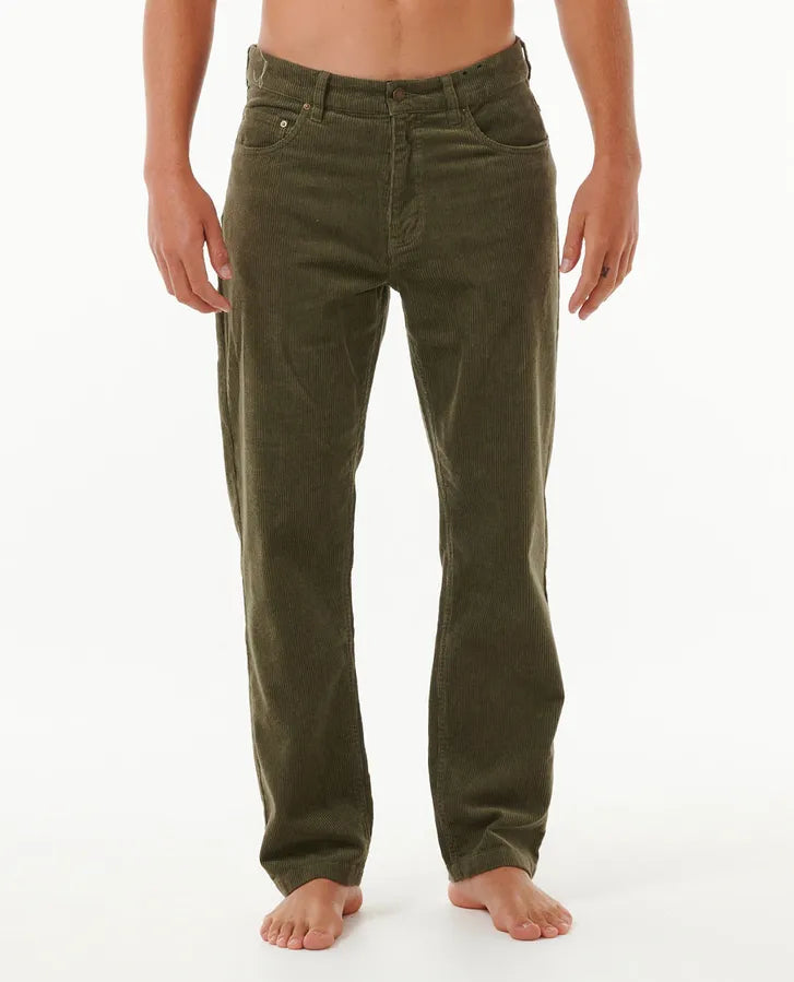 RIP CURL CLASSIC SURF CORD PANT - DUSTY OLIVE