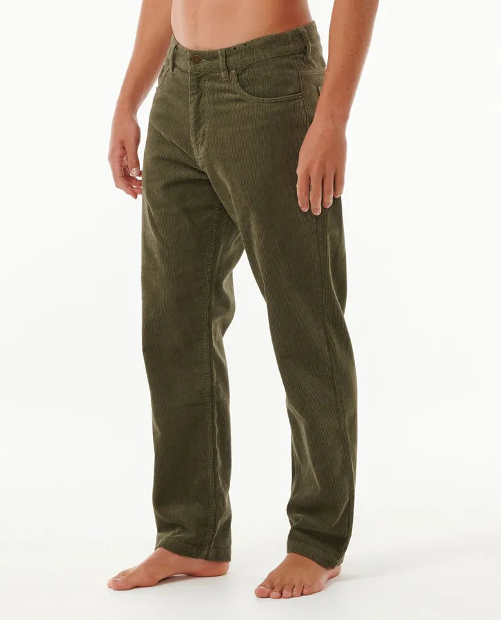 RIP CURL CLASSIC SURF CORD PANT - DUSTY OLIVE