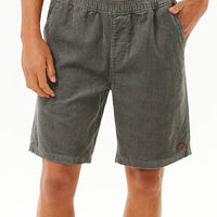 RIP CURL CLASSIC SURF CORD VOLLEY - CHARCOAL GREY