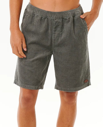 RIP CURL CLASSIC SURF CORD VOLLEY - CHARCOAL GREY