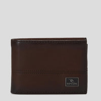 RIP CURL CORPAWATU ICON PU SLIM - BLACK/TAN