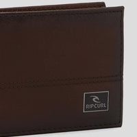 RIP CURL CORPAWATU ICON PU SLIM - BLACK/TAN