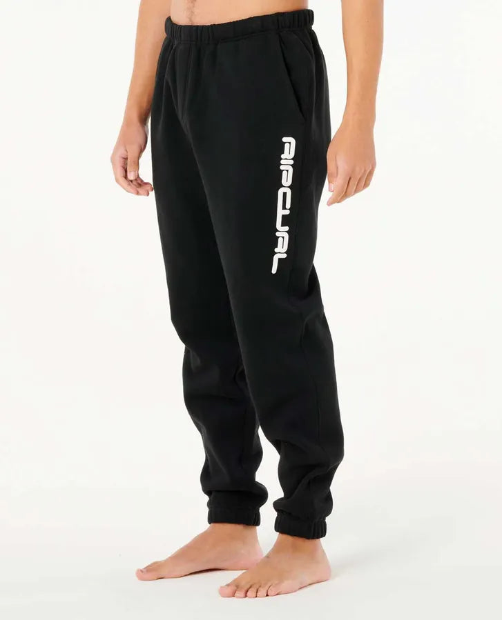 RIP CURL DOSED UP TRACK PANT - SOLID BLACK