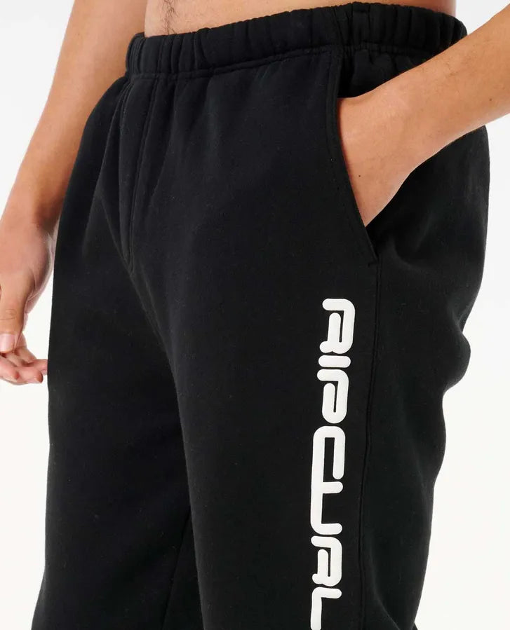 RIP CURL DOSED UP TRACK PANT - SOLID BLACK