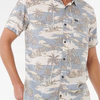 RIP CURL DREAMER BARREL KILLA SHORT SLEEVE - BLUEFIN