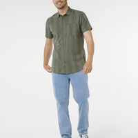 RIP CURL FUN TIME S/S SHIRT - CACTUS GREEN