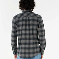 RIP CURL GRINNERS FLANNEL - DARK GREY