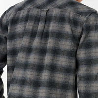 RIP CURL GRINNERS FLANNEL - DARK GREY