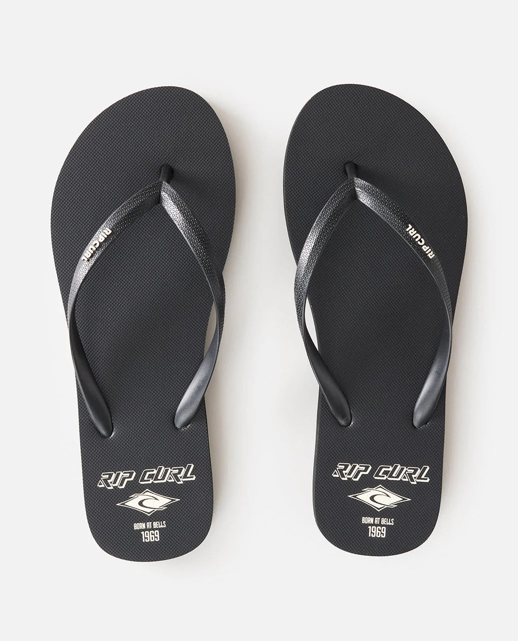 RIP CURL ICONS OF SURF BLOOM OPEN TOE - BLACK