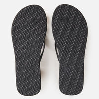 RIP CURL ICONS OF SURF BLOOM OPEN TOE - BLACK