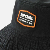 RIP CURL MARKER MID BRIM HAT - BLACK