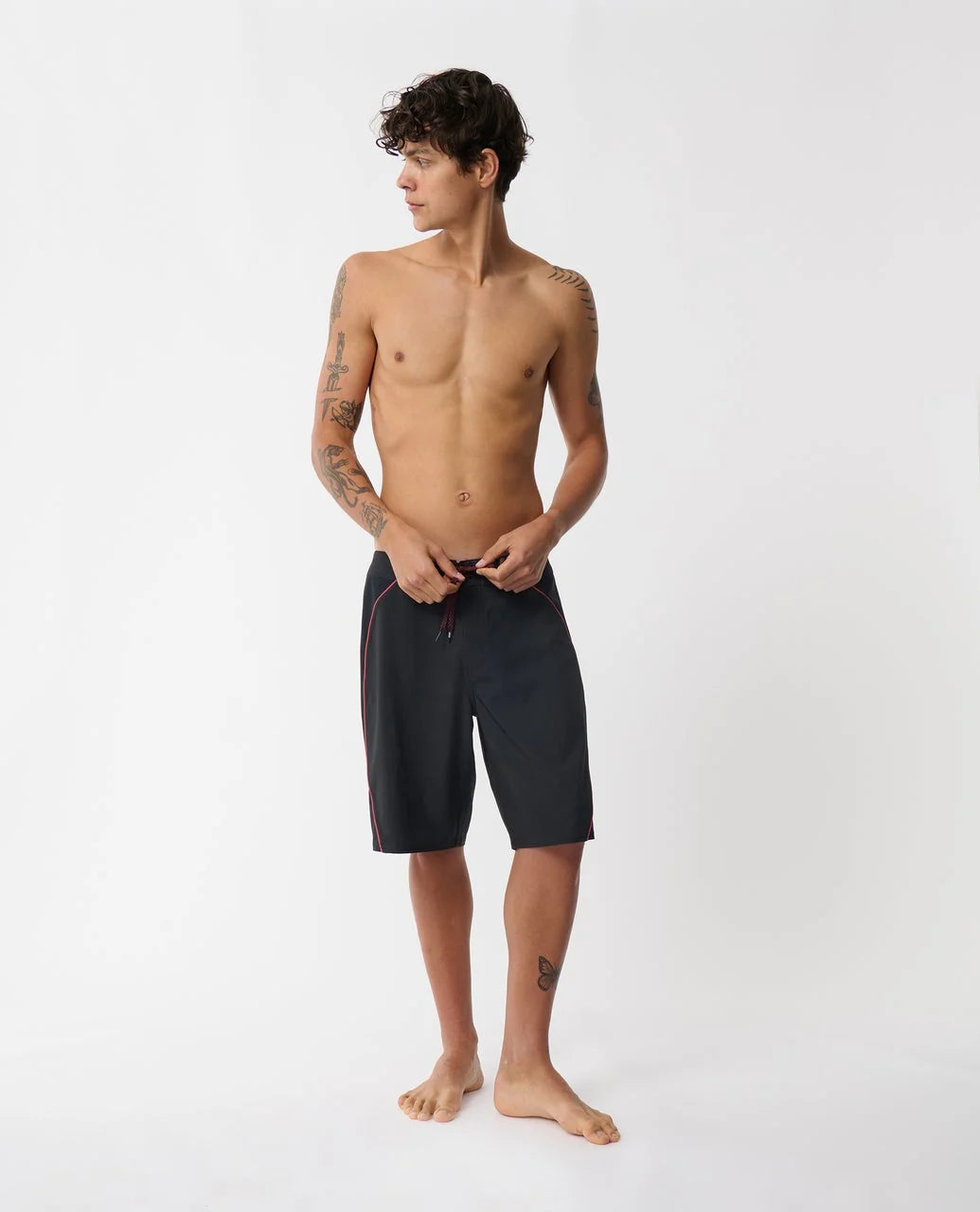 RIP CURL MIRAGE ARCHIVE BENDER 21" - BLACK/RED