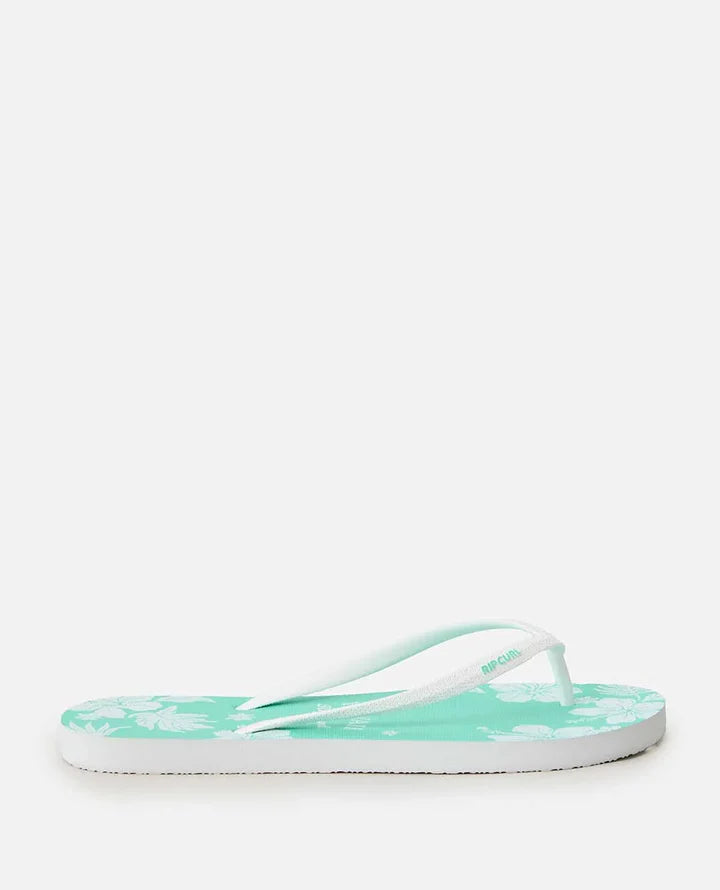 RIP CURL MIXED BLOOM OPEN TOE - AQUA HAWAII