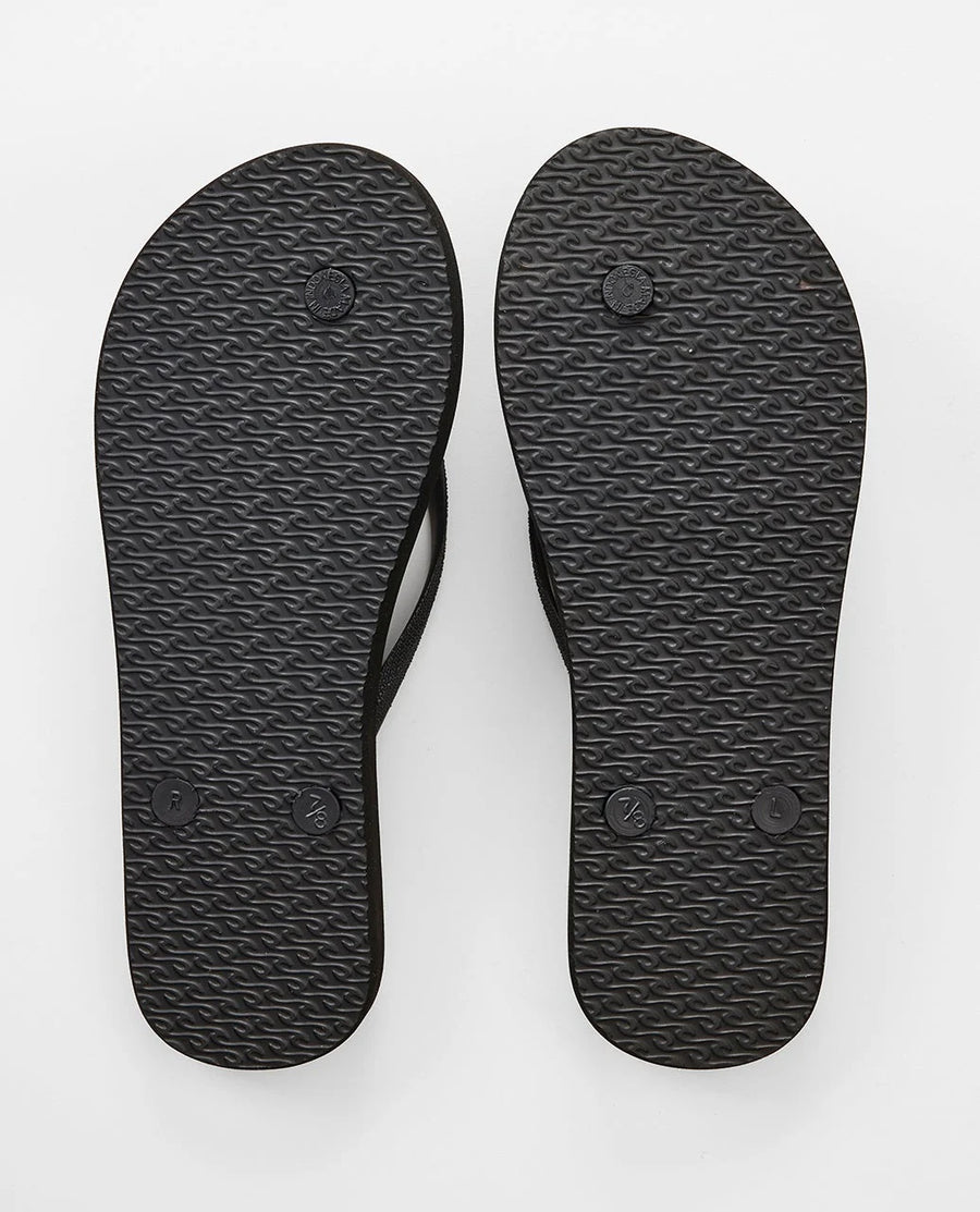 RIP CURL MIXED BLOOM OPEN TOE - BLACK/GREEEN