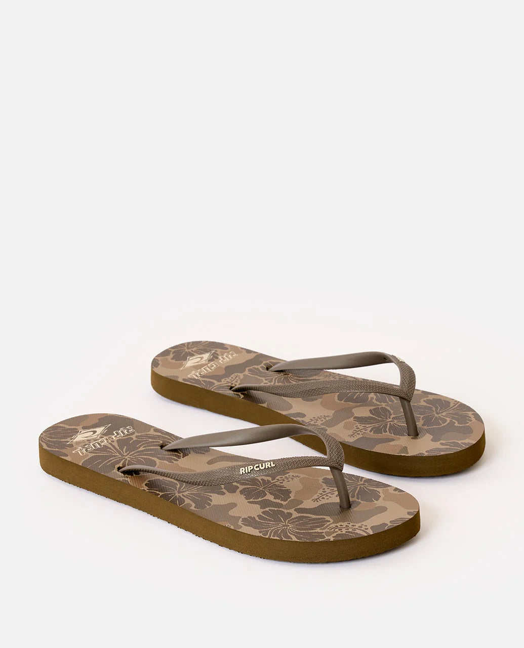 RIP CURL MIXED BLOOM OPEN TOE - KHAKI