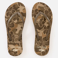 RIP CURL MIXED BLOOM OPEN TOE - KHAKI