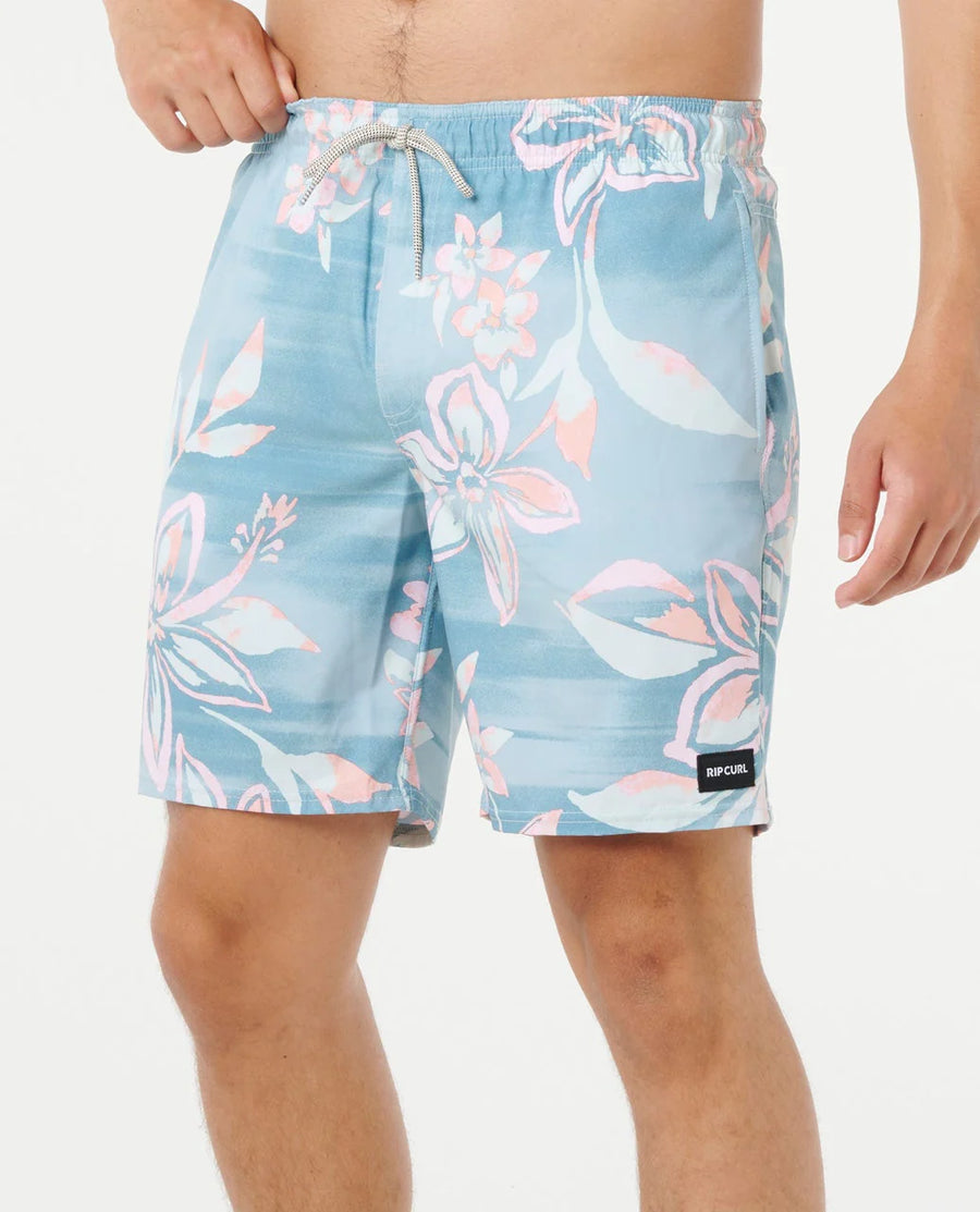 RIP CURL  PALM BEACH VOLLEY - AQUA
