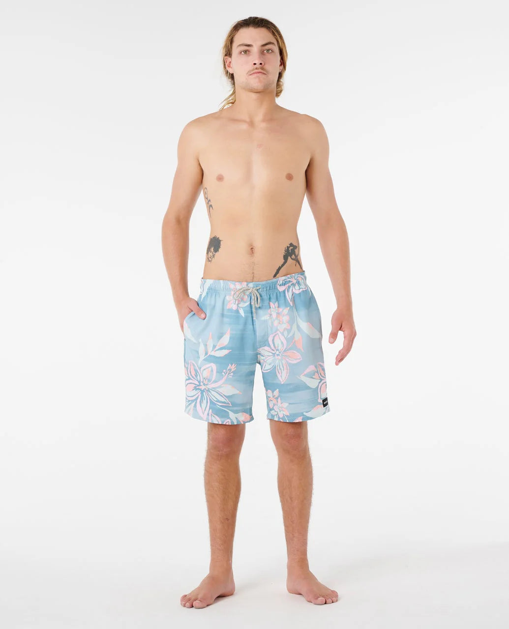 RIP CURL  PALM BEACH VOLLEY - AQUA