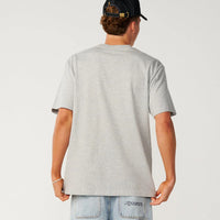 RIP CURL PILL ICON TEE - GREY MARBLE
