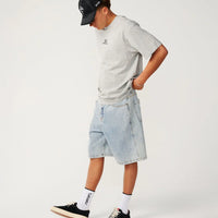 RIP CURL PILL ICON TEE - GREY MARBLE