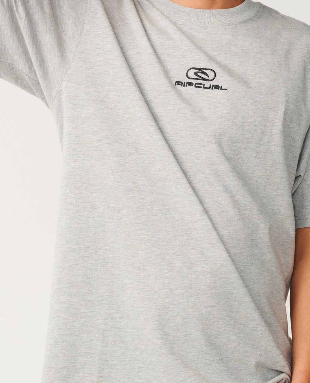 RIP CURL PILL ICON TEE - GREY MARBLE