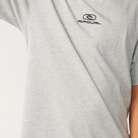 RIP CURL PILL ICON TEE - GREY MARBLE