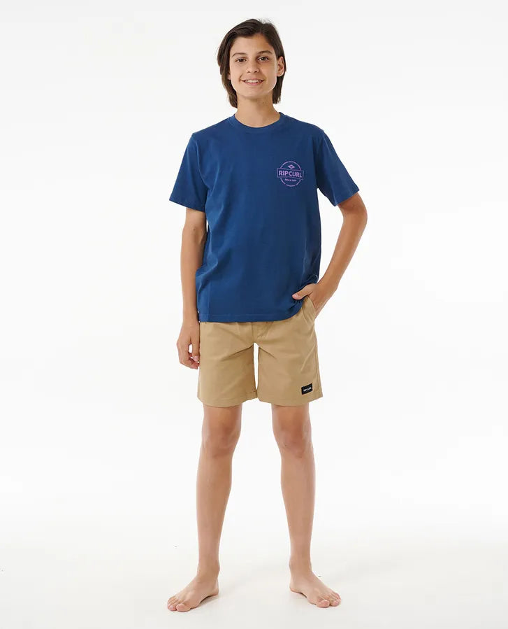 RIP CURL STAPLE TEE - BOY