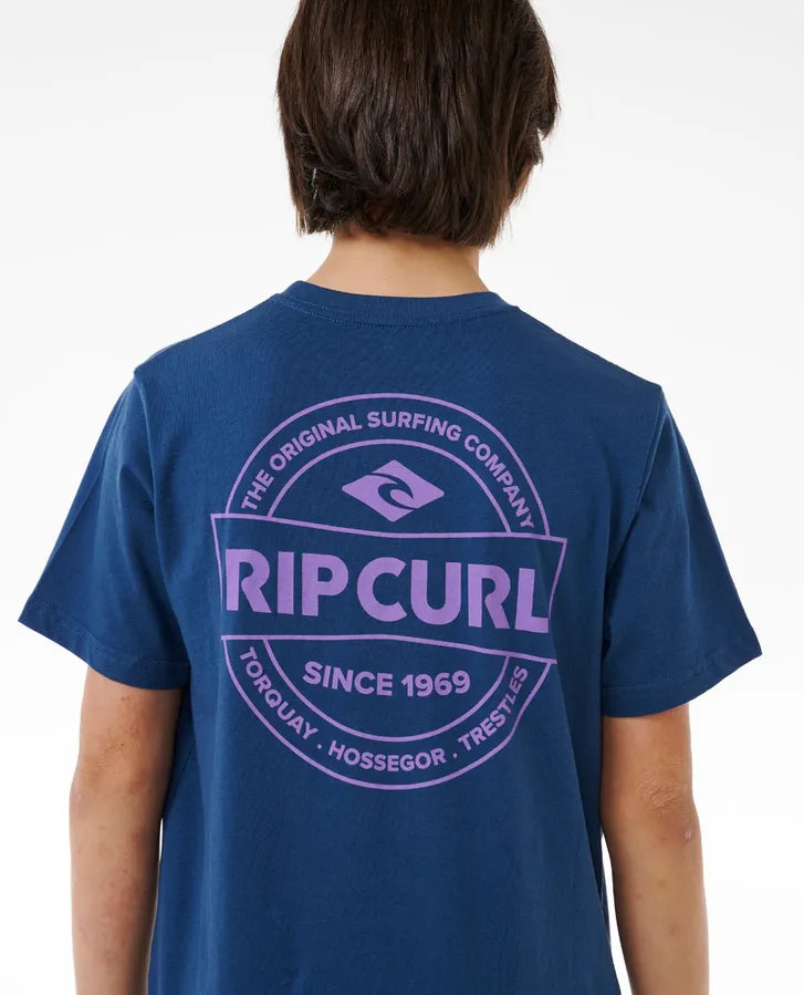 RIP CURL STAPLE TEE - BOY