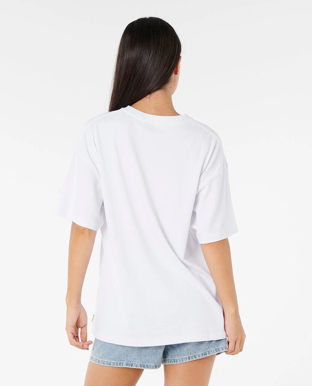 RIP CURL  SUNSET SURF HERITAGE TEE - OPTICAL WHITE