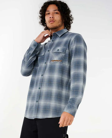 RIP CURL SUPER COMPUTER FLANNEL - PINE NIGHT