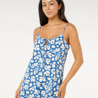 RIPCURL SURF DREAMS PRINTED RIB MINI - BLUE