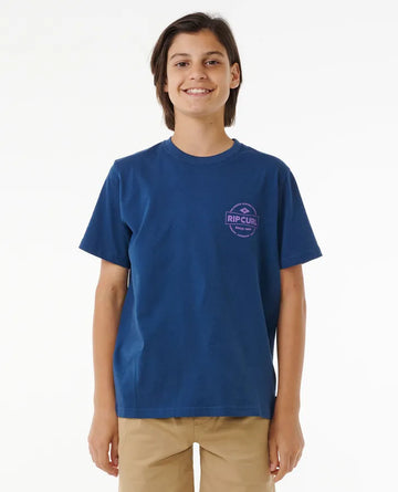 RIP CURL STAPLE TEE - BOY