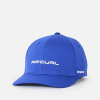 RIP CURL VAPORCOOL AEROTECH FLEXFIT CAP -ELECTRIC COLBALT