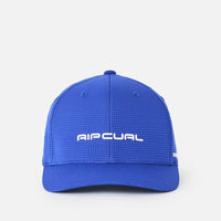 RIP CURL VAPORCOOL AEROTECH FLEXFIT CAP -ELECTRIC COLBALT