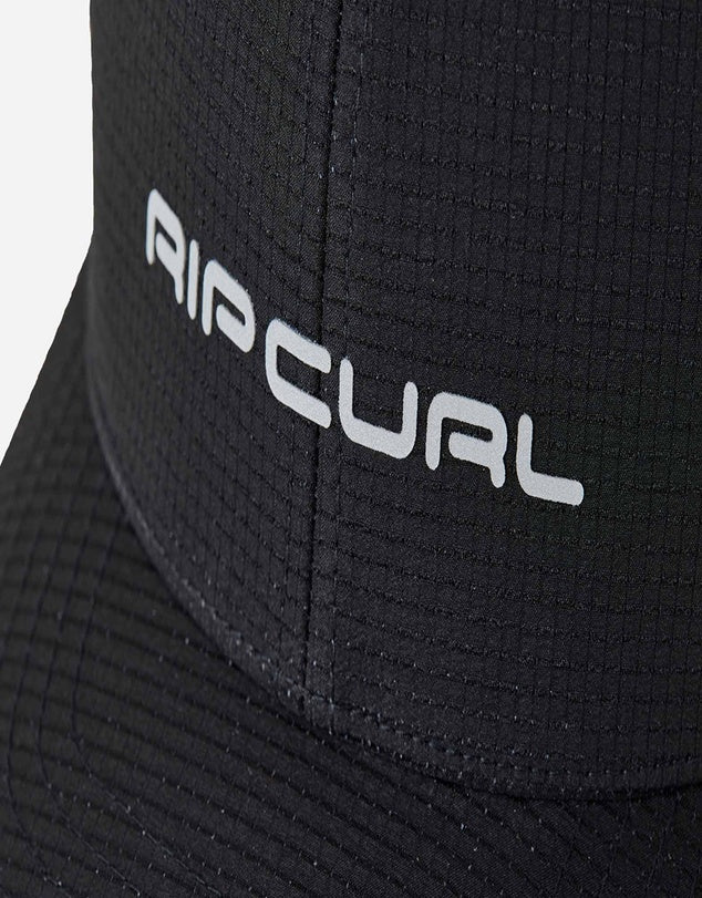 RIP CURL VAPORCOOL FLEXFIT CAP - BLACK