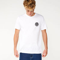 RIP CURL WETTIE ICON TEE - WHITE