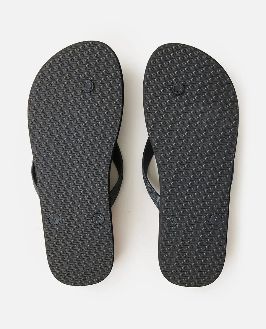 RIP CURL SEARCH BLOOM OPEN TOE  - BLACK/OLIVE