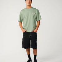 RIP CURL HERITAGE ICON TEE - SAGE
