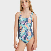 ROXY ACTIVE FLORAL RG ONSIE - VINTAGE INDIGO TROPICAL ADVENT