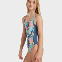 ROXY ACTIVE FLORAL RG ONSIE - VINTAGE INDIGO TROPICAL ADVENT