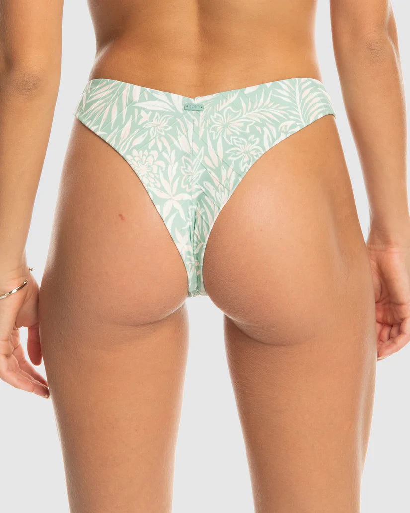 ROXY RIB LOVE THE SUNSEEKER BIKINI BOTTOM