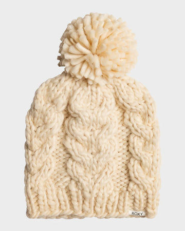 ROXY COLD SNOW BEANIE - PARCHMENT