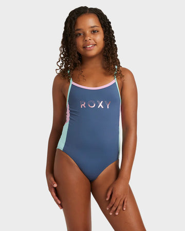 ROXY COLORBLOCK ONE PIECE - VINTAGE INDIGO