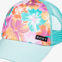 ROXY HONEY COCONUT TRUCKER CAP - AUTUMN SUNSET FLORAYA