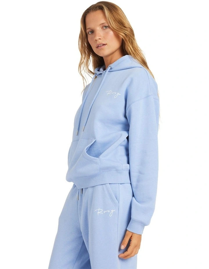 ROXY PERFECT PLACE HOODIE BRUSHED - GRAPEMIST