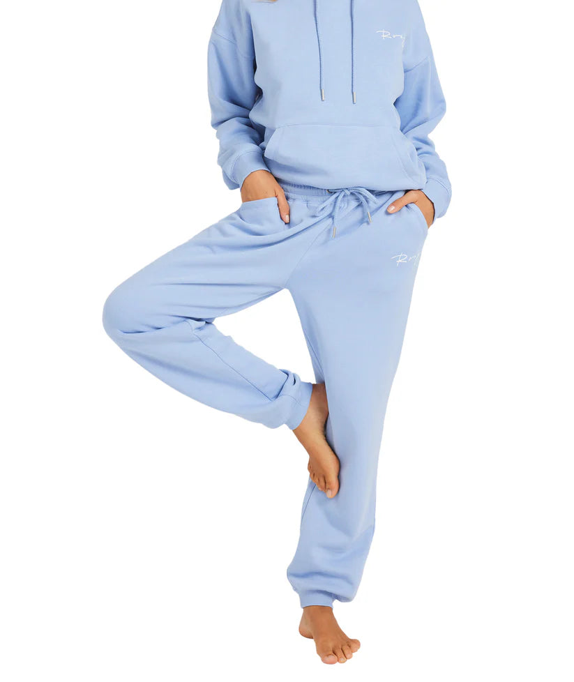 ROXY PERFECT PLACE PANT BRUSHED - GRAPEMIST