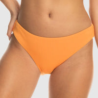 ROXY RIB LOVE THE COMBER SWIM BOTTOM - ORANGE