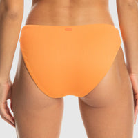 ROXY RIB LOVE THE COMBER SWIM BOTTOM - ORANGE