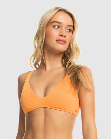 ROXY RIB LOVE THE OCEAN TRI TOP - ORANGE