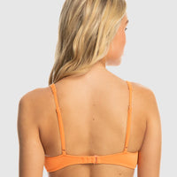 ROXY RIB LOVE THE OCEAN TRI TOP - ORANGE